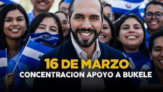 BOMBAZO! EL PUEBLO SE CONCENTRA EN APOYO A NAYIB BUKELE!