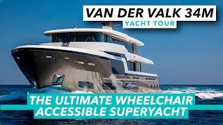 The ultimate wheelchair accessible superyacht? Inside 34m Van Der Valk custom yacht Lady Lene | MBY