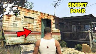 GTA 5 : FRANKLIN FOUND A SECRET DOOR NEAR TREVOR'S HOUSE 