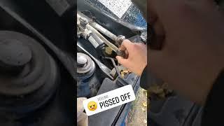 SO PISSED!  IT BROKE WHILE DRIVING! IN THE RAIN! 