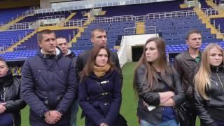 Практичні заняття зі студентами 3 курсу на ФК "Металіст"