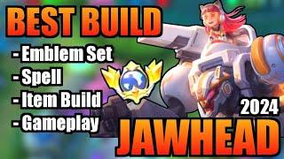 JAWHEAD BEST BUILD 2024 | TOP 1 GLOBAL JAWHEAD BUILD | JAWHEAD - MOBILE LEGENDS | MLBB (Part 2)