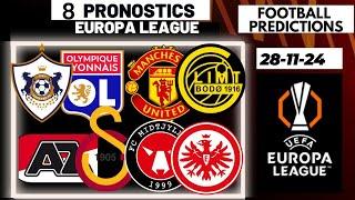 PRONOSTIC FOOT: PRONOSTIC EUROPA LEAGUE // J-4EME  ( Manchester United, Porto, Fenerbahçe )