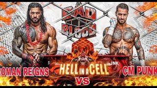 Roman Reigns vs CM Punk most brutal Hell in A Cell Match