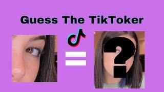 Guess The TikToker *zoomed in*