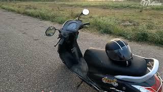 Scooty Learning Basic - Where to put Scooty Stand when you stop?.