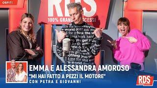 Emma e Alessandra Amoroso cantano “Mi hai fatto a pezzi il motore” con I peggio più peggio di RDS