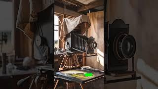 The World's first camera #technology #reaction #science #camera