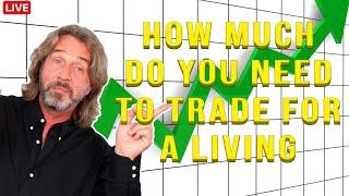 Trading For A Living - How much money do you need? (- Coffee With Markus - Episode 160