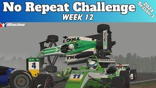 iRacing No Repeat Challenge F3 Fixed VIR - 2024 Season 3 Week 12