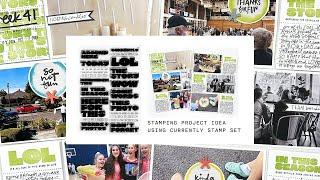 Project Life 2024 | Week 41 (Stamping Project Idea)