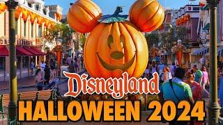 Disneyland Halloween 2024 - Walkthrough, Snacks, Merch & Haunted Mansion Holiday [4K POV]