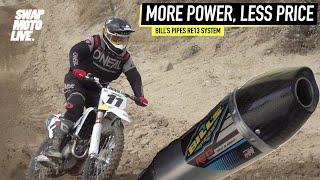 Testing the Bill's Pipes RE13 on the 2025 Husqvarna FC 450