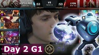 Virtus Pro (CIS) vs Lyon Gaming (LAN) | Day 2 LoL MSI 2017 Play-In | VP vs LYN MSI 2017