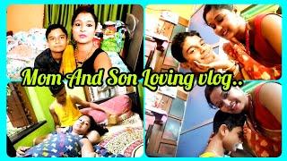 Mom son loving vlog.. / janmashtami special vlog