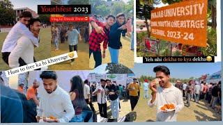 Youth fest2023 | Sggs Khalsa college sector 26 Chandigarh | Punjab University | #college #vlog