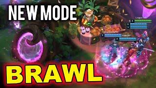 BRAWL LoL NEW FUN Game Mode in League of Legends | PBE Gameplay Preview