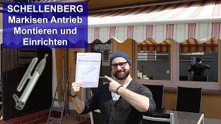 [SCHELLENBERG Markisen Antrieb] Montieren und Einrichten für SmartHome [Tutorial] [HD]