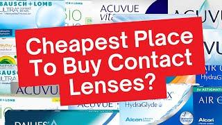 How to Find the Cheapest Place to Buy Contact Lenses