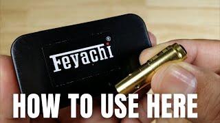 HOW TO ZERO RED DOT ON PISTOL LIKE GLOCK OR RIFLE AR 15/AK 47 FEYACHI LASER BORE SIGHT REVIEW