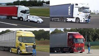 All 2025 European Trucks Tested! Driver Assist systems test!