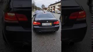 E92 335i Perfomance Exhaust sound [*loud exhaust]