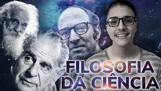 FILOSOFIA DA CIÊNCIA!  ~ Karl Popper, Thomas Kuhn e Gaston Bachelard - Nicolas Lazaroto