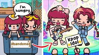 From Poor to Famous K-pop Idols  Toca Life World | Toca Boca