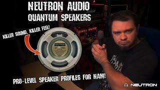 A new way for pro-level guitar speaker tones || Neutron Audio QUANTUM SPEAKERS || Review