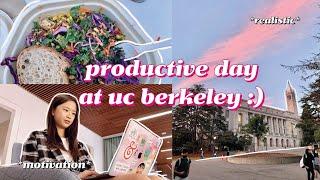 productive day at uc berkeley COLLEGE STUDY VLOG 