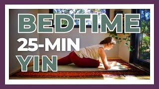 25-min Bedtime Yin Yoga for Sleep - NO PROPS