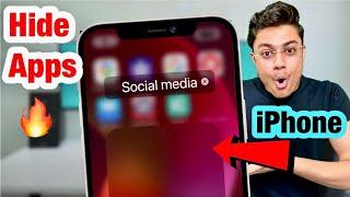 How to hide Apps in iPhone Hindi | Hide Apps in iPhone