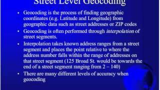 RiskMeter Parcel Level Geocoding- PART 1 of 2