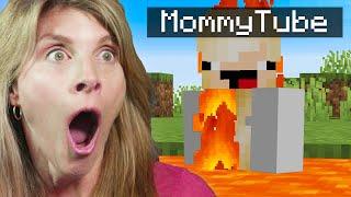 My MOM Makes Minecraft 1000% Funnier