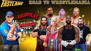 Road to WrestleMania First lane Gauntlet match WWE MAYHEM