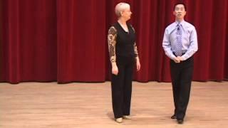 Silver Slow Foxtrot - Review of Basic Steps Ballroom Dance Lesson