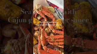 The BEST seafood boil with Cajun garlic butter sauce. #recipe #seafoodboil #seafood