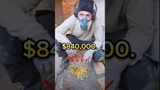 They found $800,000 worth of gold coins under their kitchen floor!
