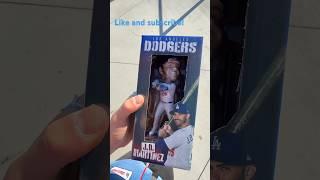 Dodgers J.D. Martinez Bobblehead Night! #dodgerstadium #dodgers #dodgersbaseball #bobblehead