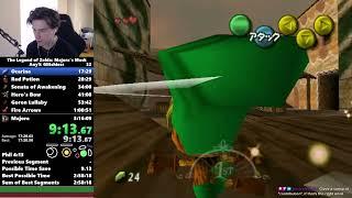 Majora's Mask Glitchless Any% Speedrun in 3:05:34