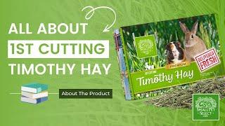 All About 1st Cutting Timothy Hay | Small Pet Select