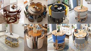 50+ LATEST DINING TABLE DESIGNS 2023 | ROUND DINING TABLES | SPACE SAVINGDINING TABLES