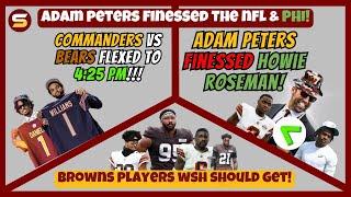 WSH FINESSED ENTIRE NFL & EAGLES! Browns STAR Players WSH Should Trade For! +WSH vs Bears FLEXED!