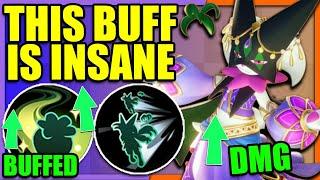 BUFFED FLOWER TRICK MEOWSCARADA deals so much Damage now | Pokemon Unite