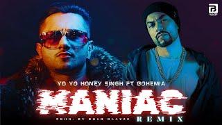 MANIAC 2.0 (Remix) ft. BOHEMIA | YO YO HONEY SINGH, RAGINI | ROSH BLAZZE | ESHA GUPTA | GLORY (2025)