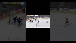 2025 WJC Semifinals: Benjamin Rautiainen Finland game-winning OT goal against Sweden Oku Luukkainen