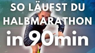 Halbmarathon unter 90min laufen - So klappt es! I Training Tipps