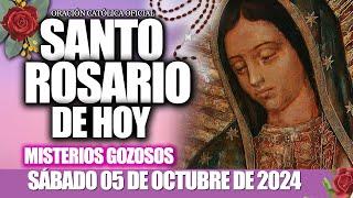 EL SANTO ROSARIO DE HOY SÁBADO 05 DE OCTUBRE DE 2024MISTERIOS GOZOSOS/Santo Rosario de Hoy/NUEVO