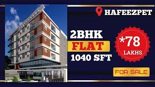 2 BHK Flat for sale in Hafeezpet, Hyderabad | Mr.Pincode.in