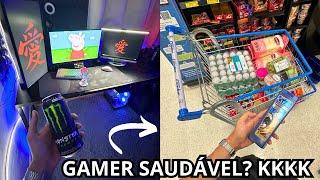 Um Gamer no Mercado Morando Sozinho KKKK (TENTANDO SER SAUDAVEL!)